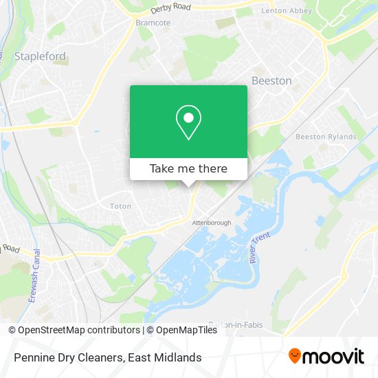 Pennine Dry Cleaners map