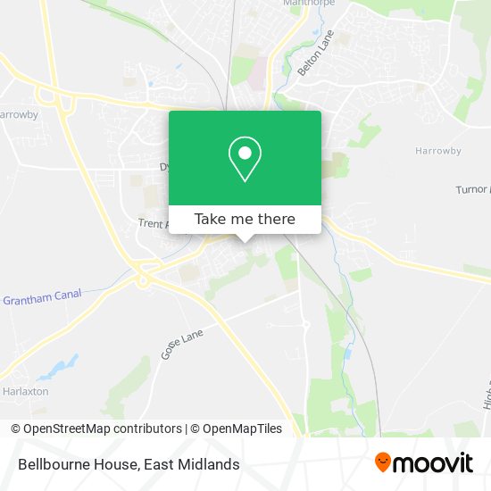 Bellbourne House map