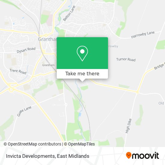 Invicta Developments map