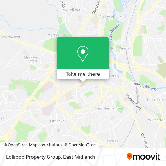 Lollipop Property Group map