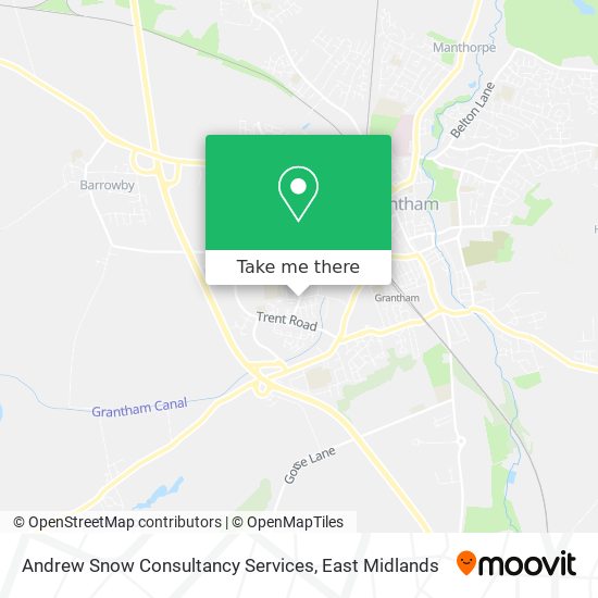 Andrew Snow Consultancy Services map