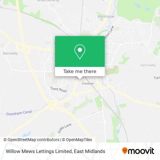Willow Mews Lettings Limited map