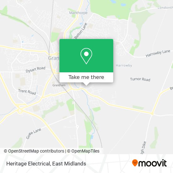 Heritage Electrical map