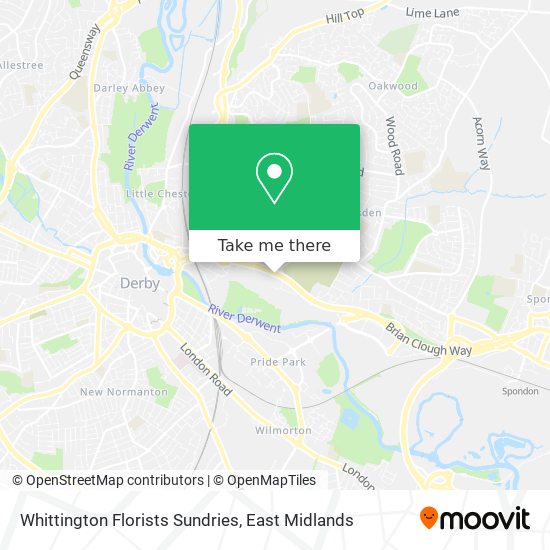 Whittington Florists Sundries map