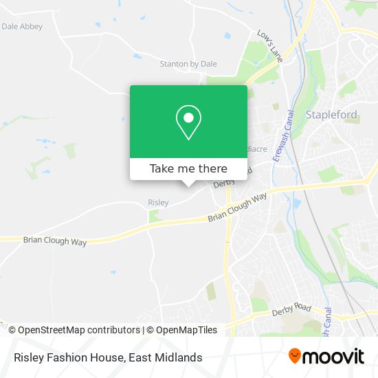 Risley Fashion House map