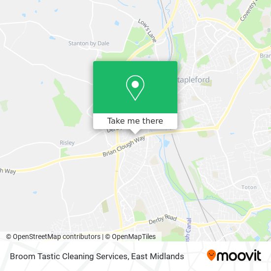 Broom Tastic Cleaning Services map