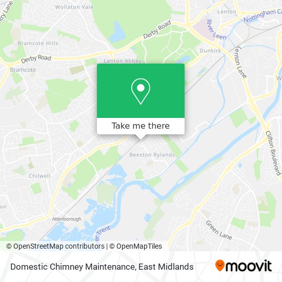 Domestic Chimney Maintenance map