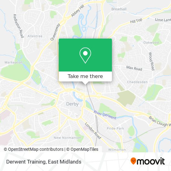 Derwent Training map