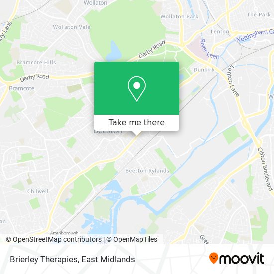 Brierley Therapies map