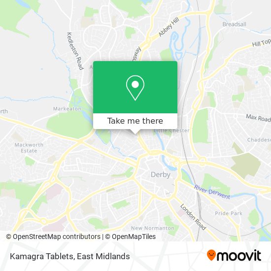 Kamagra Tablets map