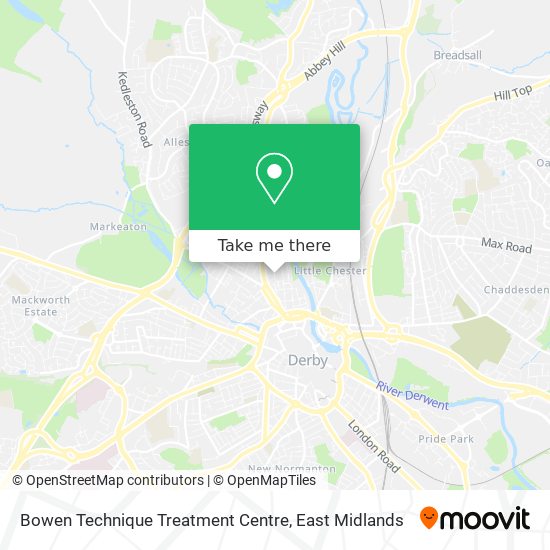 Bowen Technique Treatment Centre map