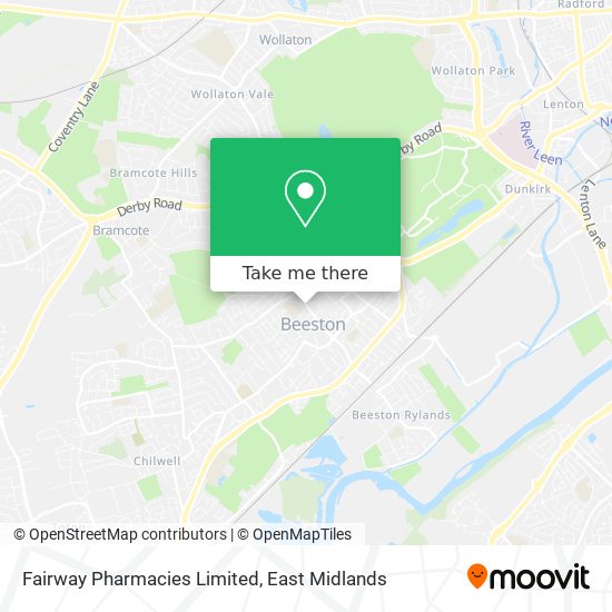 Fairway Pharmacies Limited map