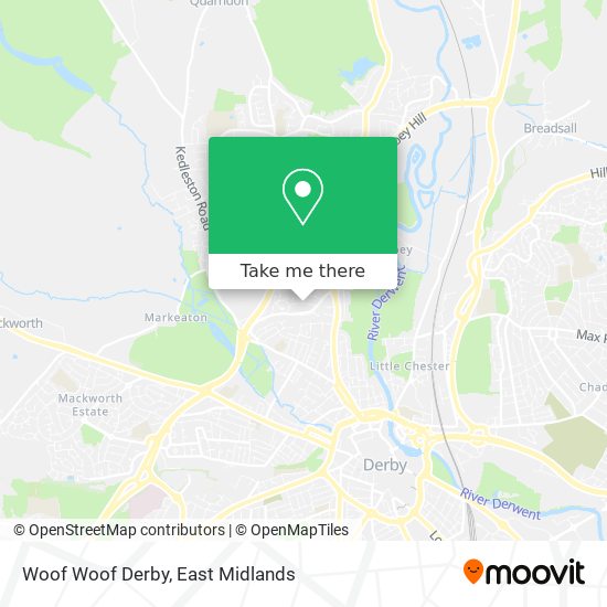 Woof Woof Derby map