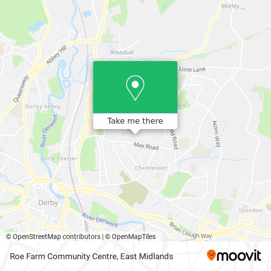 Roe Farm Community Centre map