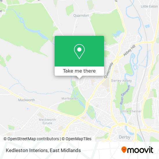 Kedleston Interiors map