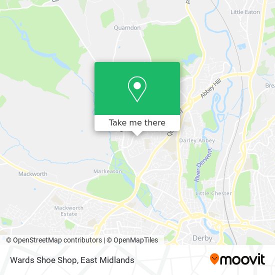 Wards Shoe Shop map