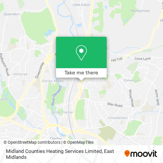 Midland Counties Heating Services Limited map