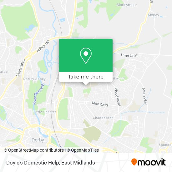 Doyle's Domestic Help map
