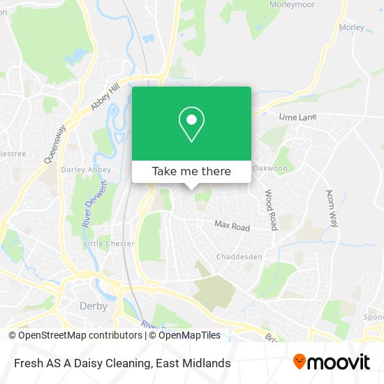 Fresh AS A Daisy Cleaning map