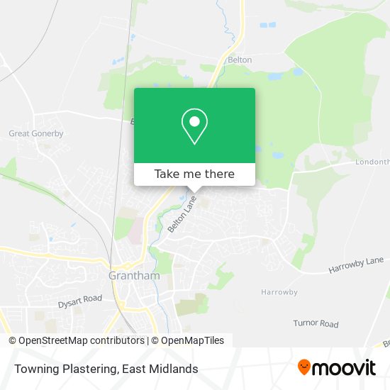 Towning Plastering map