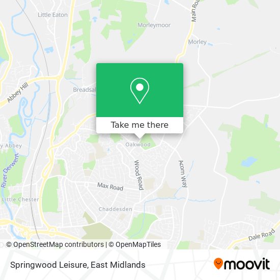 Springwood Leisure map