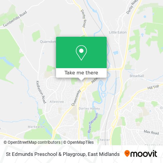 St Edmunds Preschool & Playgroup map