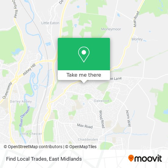 Find Local Trades map