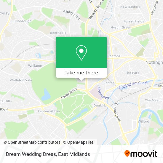 Dream Wedding Dress map
