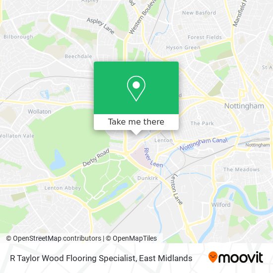 R Taylor Wood Flooring Specialist map