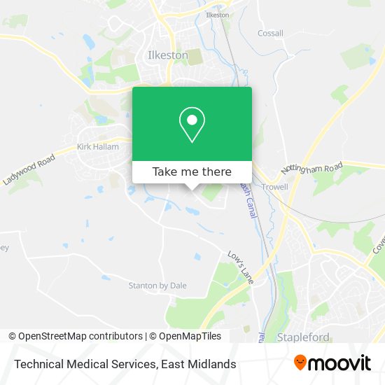 Technical Medical Services map