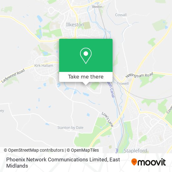 Phoenix Network Communications Limited map