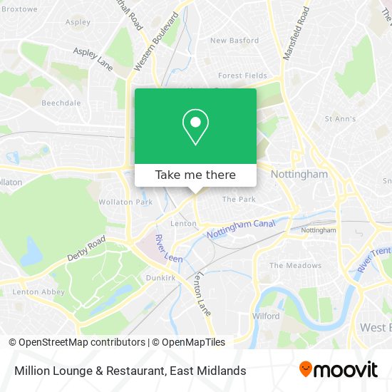 Million Lounge & Restaurant map