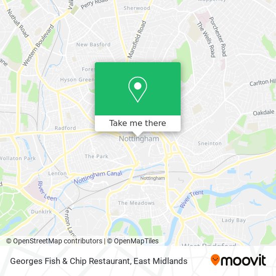 Georges Fish & Chip Restaurant map