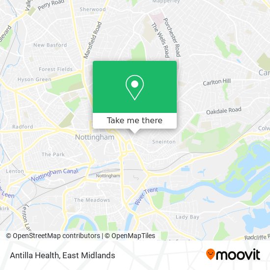 Antilla Health map