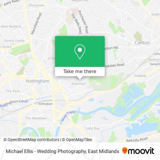 Michael Ellis - Wedding Photography map