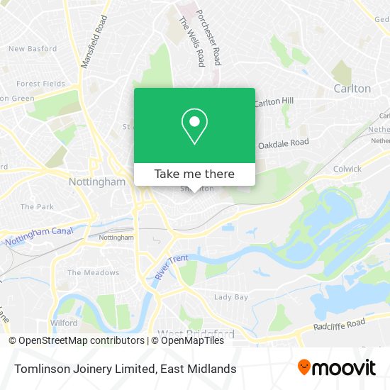 Tomlinson Joinery Limited map