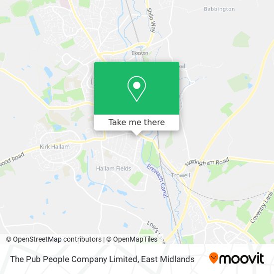 The Pub People Company Limited map