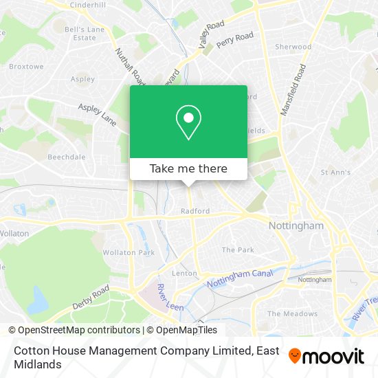 Cotton House Management Company Limited map