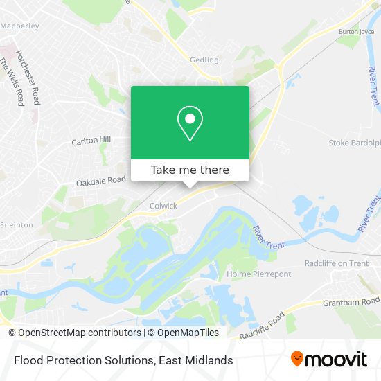 Flood Protection Solutions map