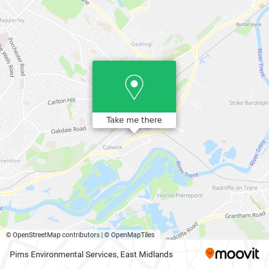 Pims Environmental Services map