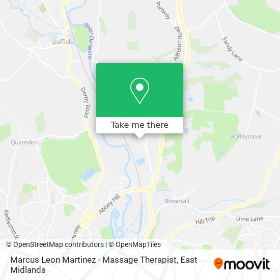 Marcus Leon Martinez - Massage Therapist map