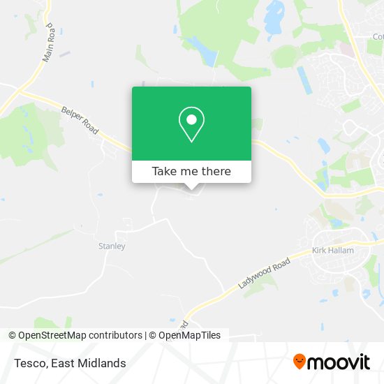 Tesco map