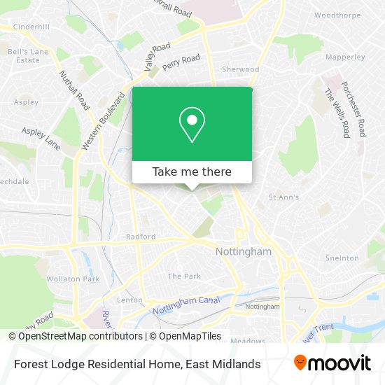 Forest Lodge Residential Home map