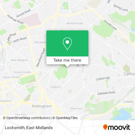 Locksmith map