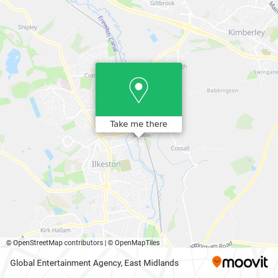 Global Entertainment Agency map