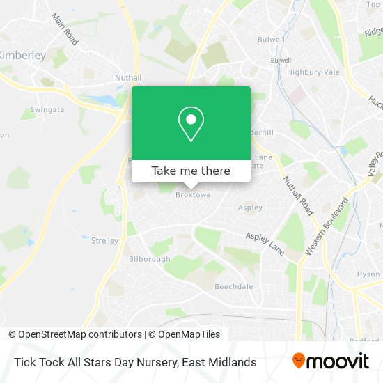 Tick Tock All Stars Day Nursery map