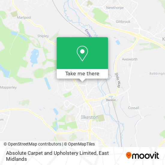 Absolute Carpet and Upholstery Limited map