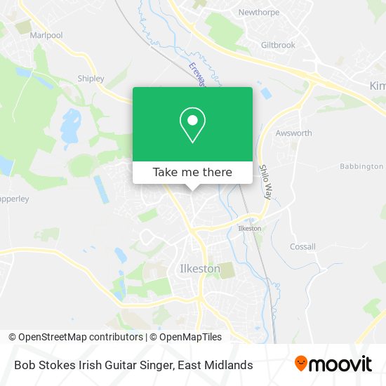 Bob Stokes Irish Guitar Singer map