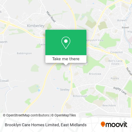Brooklyn Care Homes Limited map