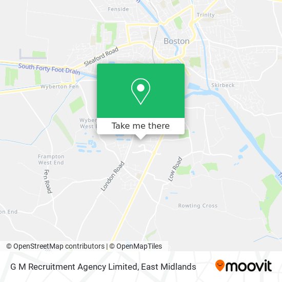 G M Recruitment Agency Limited map